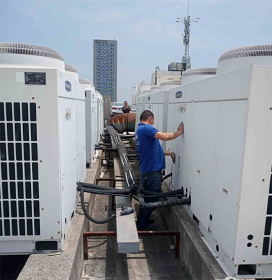 黔南中央空调制热和不制冷系统维修方法